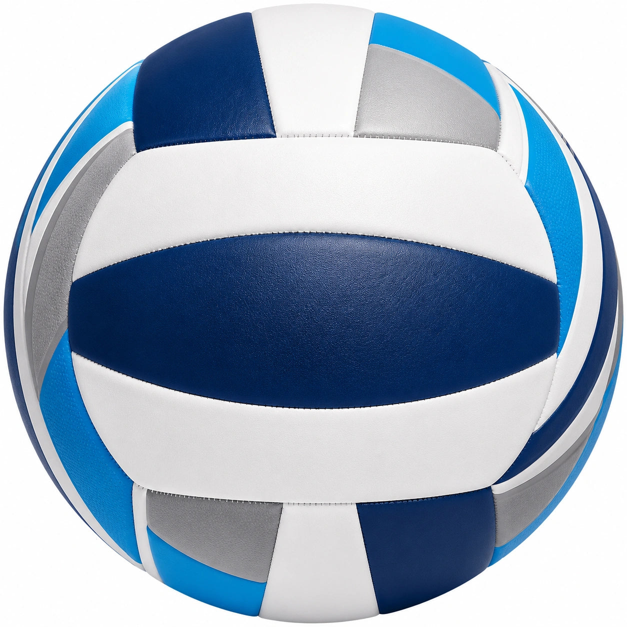 Pallone da Pallavolo Indoor e Outdoor Azzurro Bianco Grigio