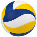 Pallone da pallavolo multicolore blu giallo bianco