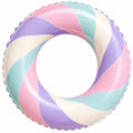Ciambella gonfiabile a spirale multicolore 90 cm